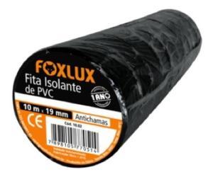 Fita isolante antichamas 10 metros com 10 unidades